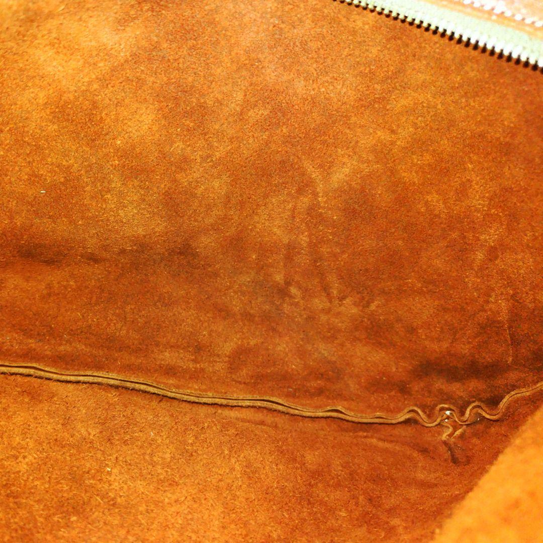 け*ん様 ハンドメイド　ボディバッグ　本革　クリーマー　特大　ブラウン　新品　1