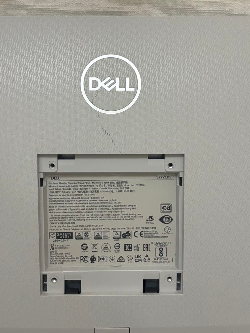 Dell S2721DS 27インチ モニター