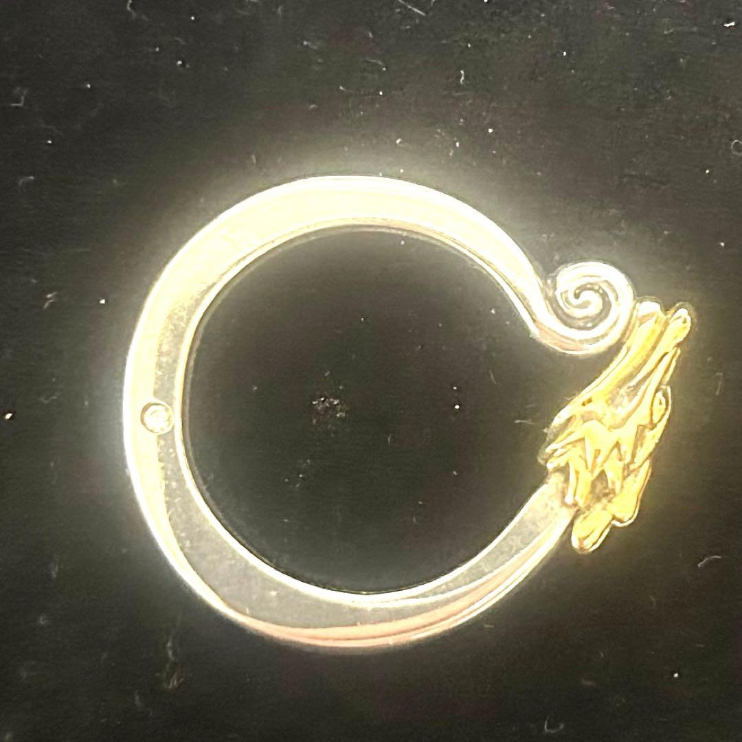 激レア　MARS ドラゴン　指輪　20号　k18 シルバー　925 重量9.7g