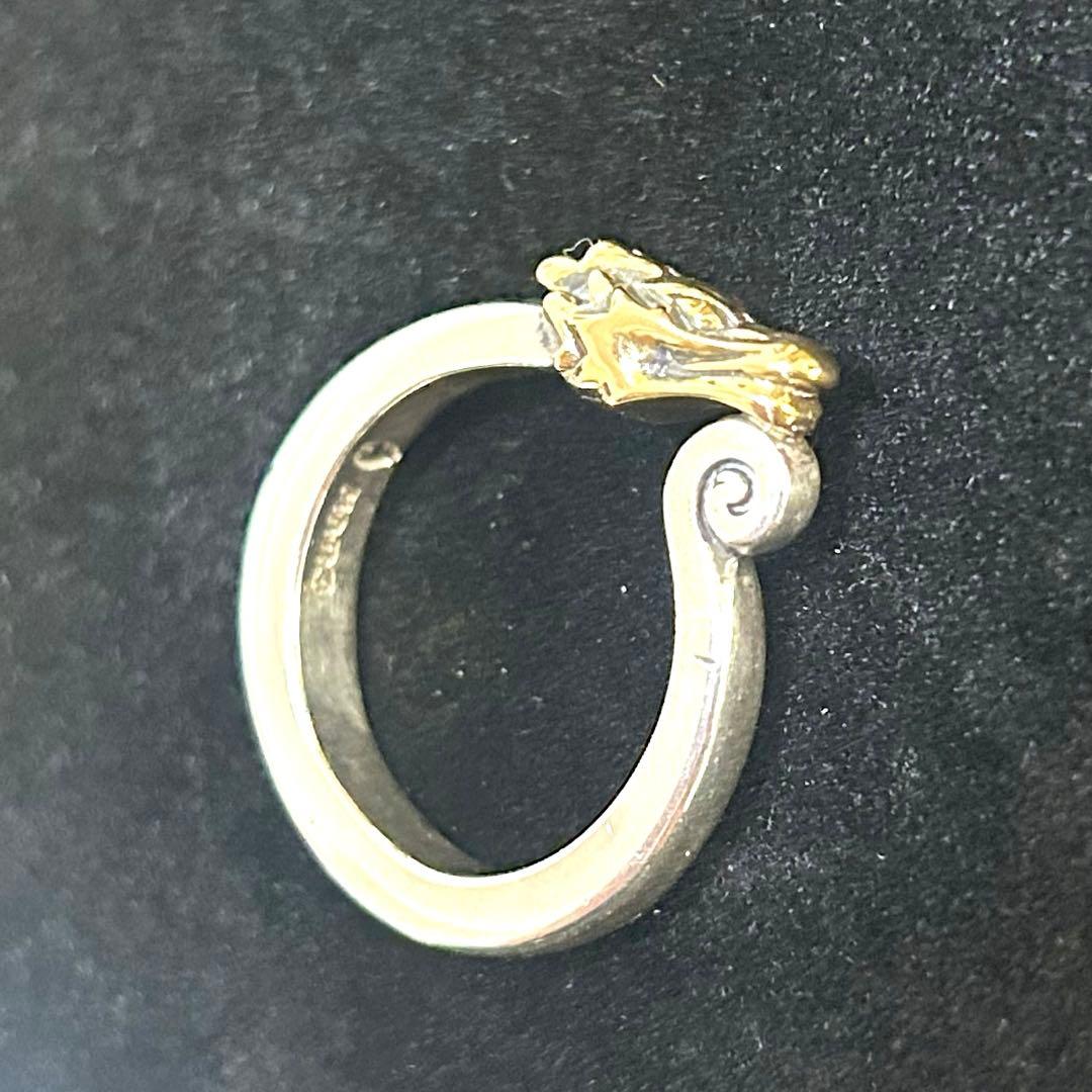 激レア　MARS ドラゴン　指輪　20号　k18 シルバー　925 重量9.7g