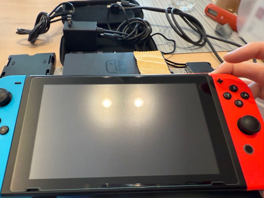 【お得5点セット】Nintendo Switch 本体 青/赤 Joy-Con