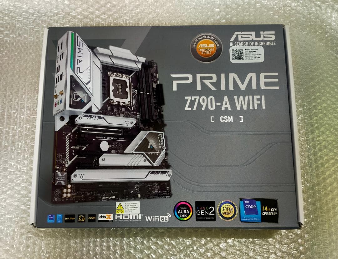 ASUS製 PRIME Z790-A WIFI マザーボード　＃205