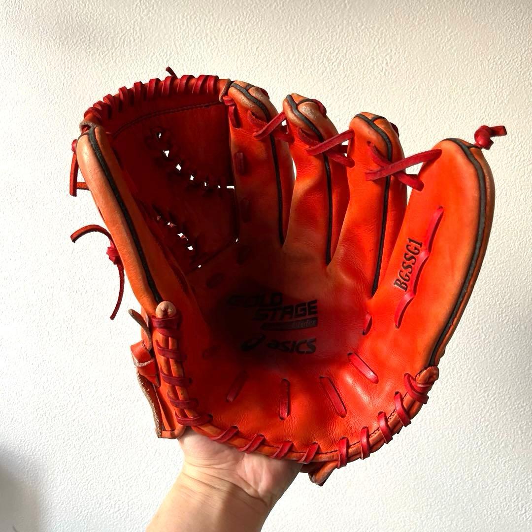 アシックス ゴールドステージ オーダー 即戦力 軟式 投手用グローブ