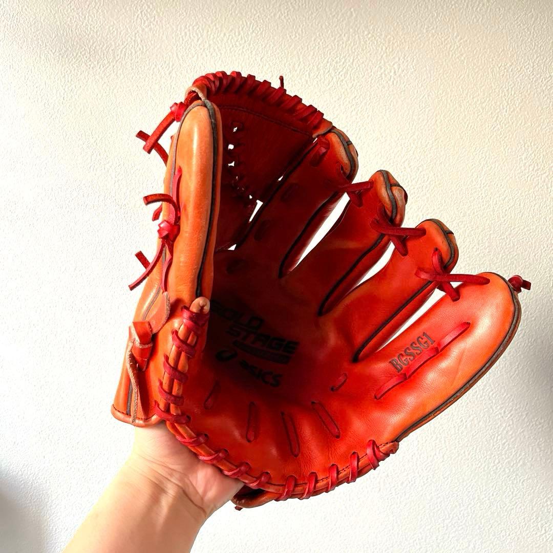 アシックス ゴールドステージ オーダー 即戦力 軟式 投手用グローブ