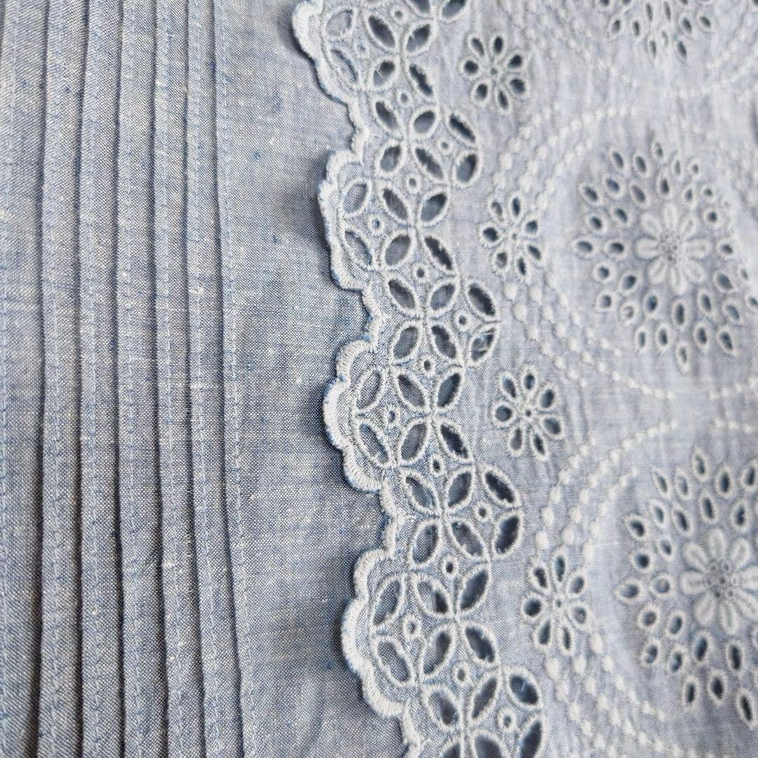 45R 藍インドカディdeTシャツ　45rpm