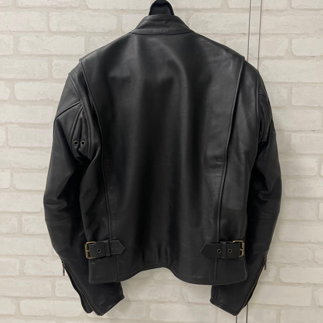 値下げ エスギア S:GEAR 牛革 レザー シングル ライダース ジャケット