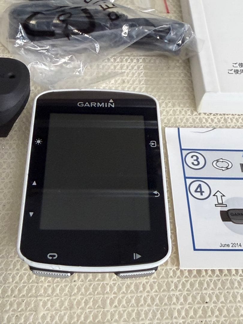 GARMIN EDGE 520J 心拍センサー・ジャイロスピードセンサー付き