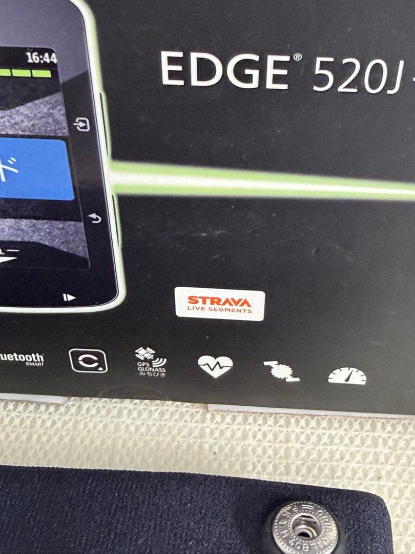 GARMIN EDGE 520J 心拍センサー・ジャイロスピードセンサー付き