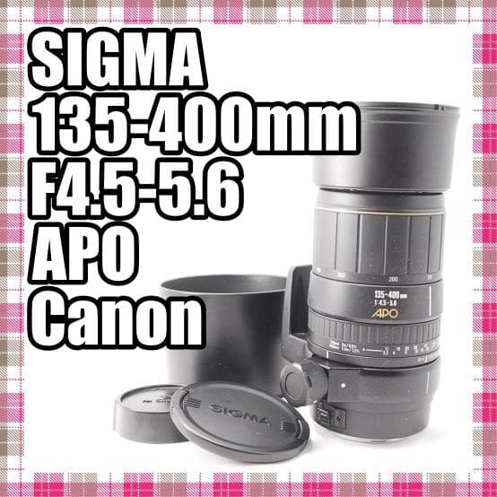 ✨超望遠レンズ✨SIGMA 135-400mm F4.5-5.6 APO
