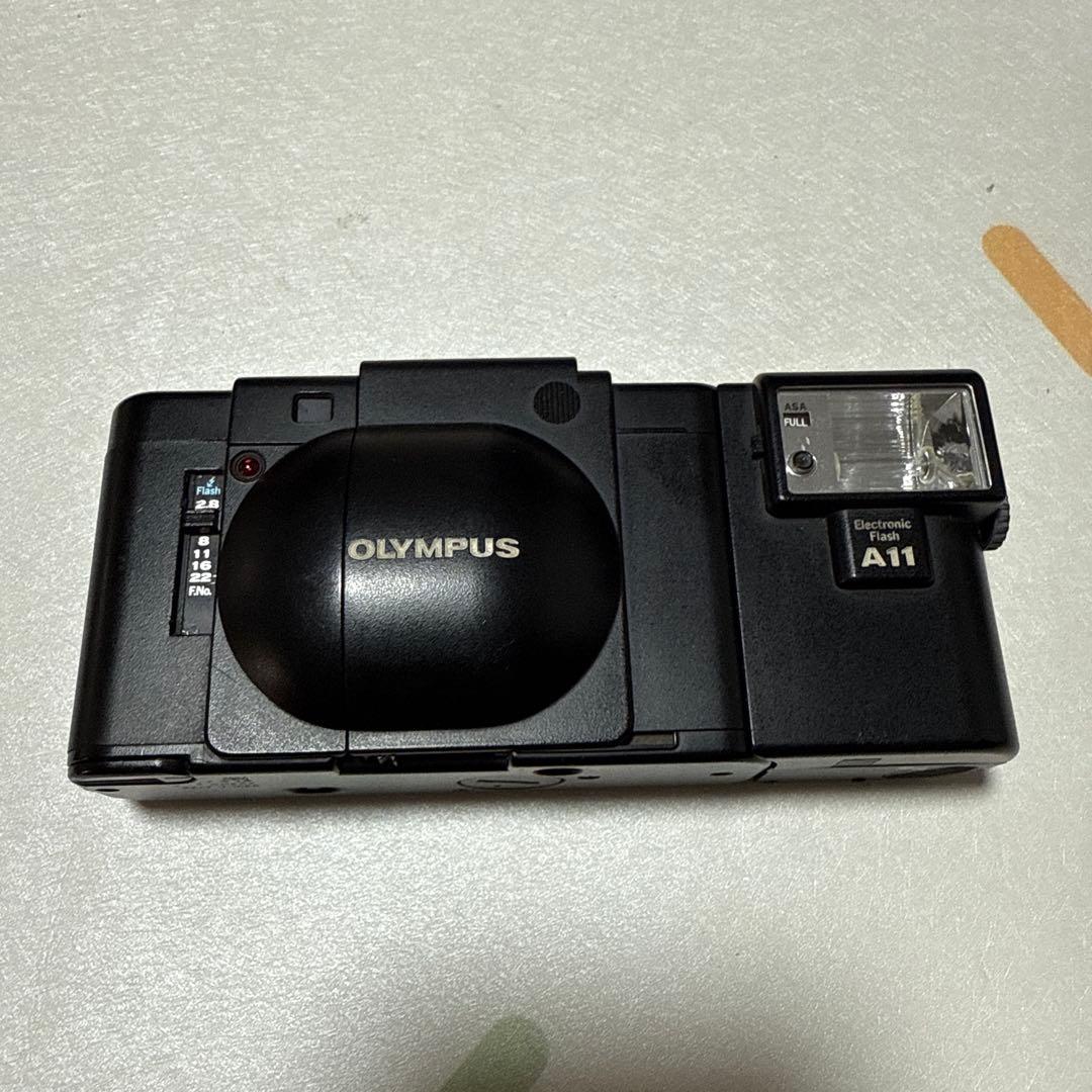 「完動美品」OLYMPUS オリンパス XA A11付き フィルムカメラ