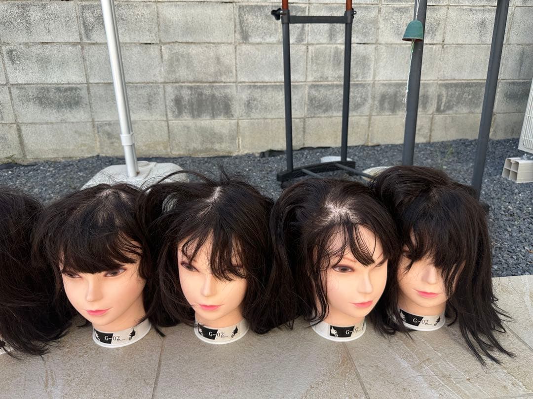 カットウィッグ　ロング