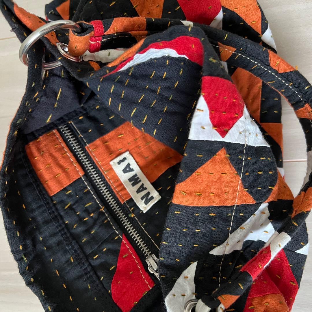 namai バック　ハンドメイド　刺子　刺繍