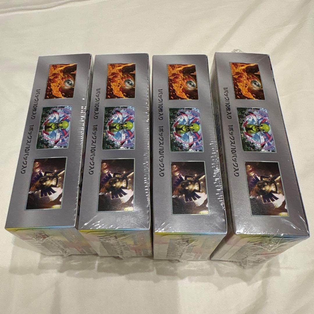 テラスタルフェスex 4box シュリンク付き　ポケモンカード　ポケカ