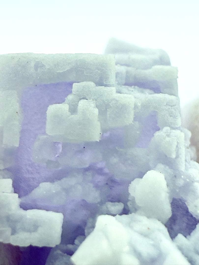 マイクラ　フローライト　蛍石　原石　鉱物標本　貴州省産　天然石