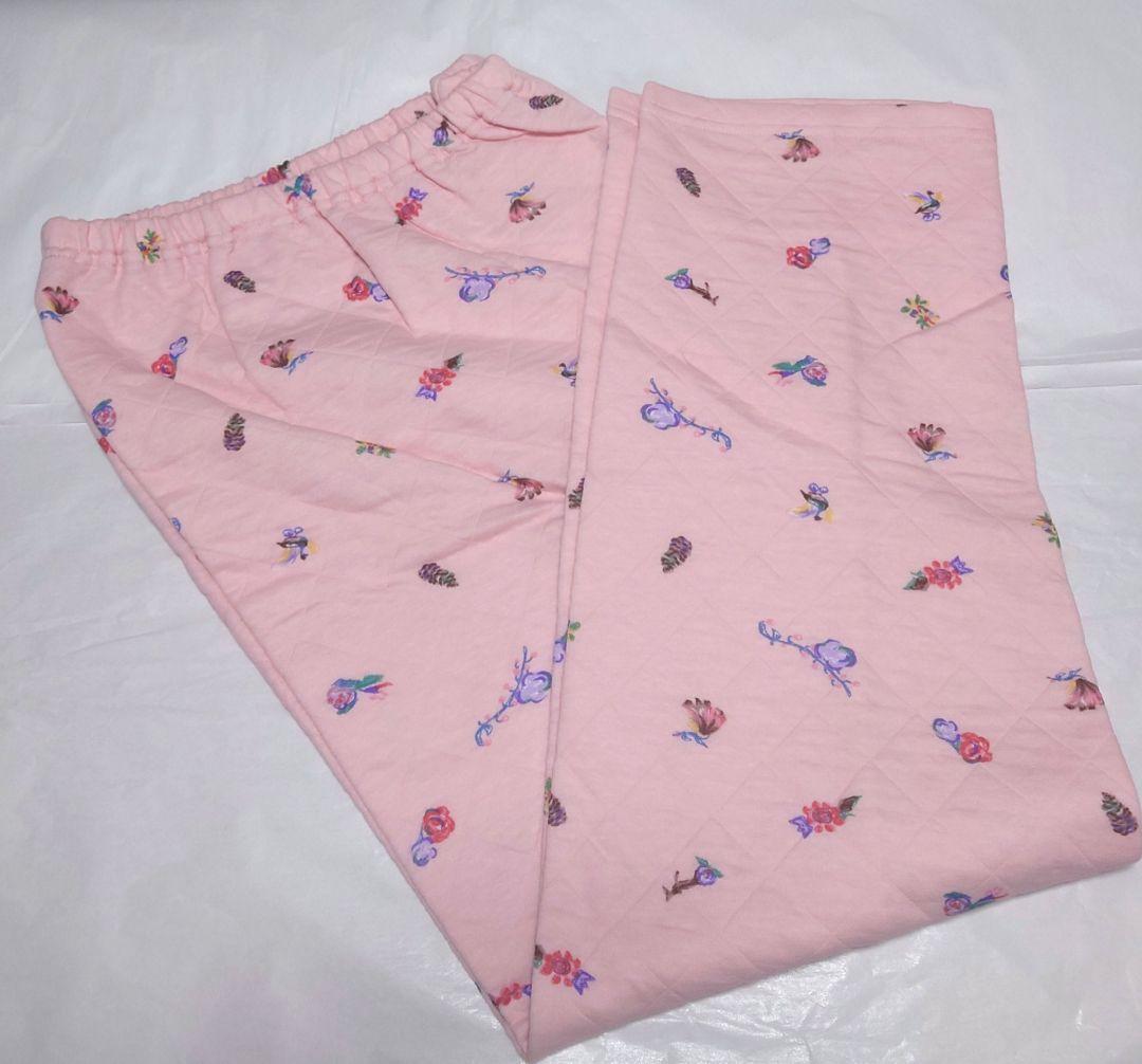 新品タグ付き ツモリチサト パジャマ ルームウェア 中綿 キルト パリローズ