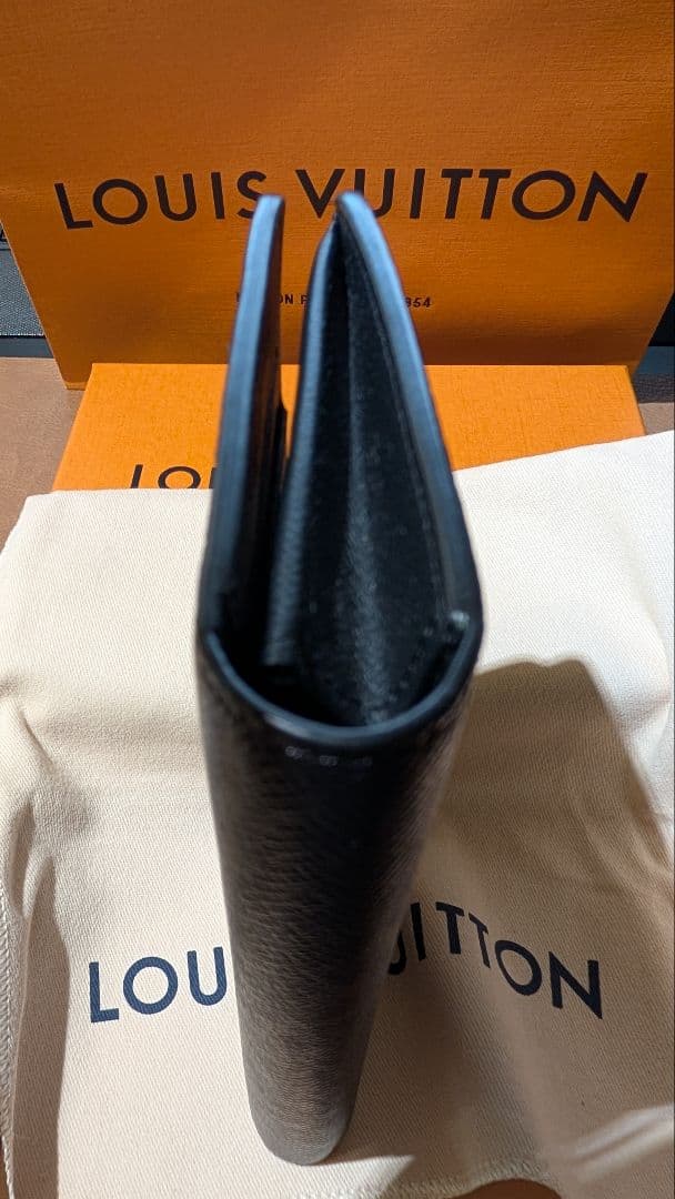 ルイヴィトン ポルトフォイユ ブラザ M30285 ブラック タイガ