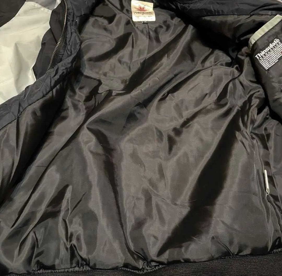 ナスングワム　バリアスブルゾン　ma-1 ナイロンジャケット