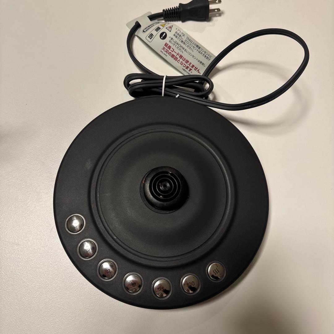 デロンギ アイコナ 温度設定機能付き電気カフェケトル