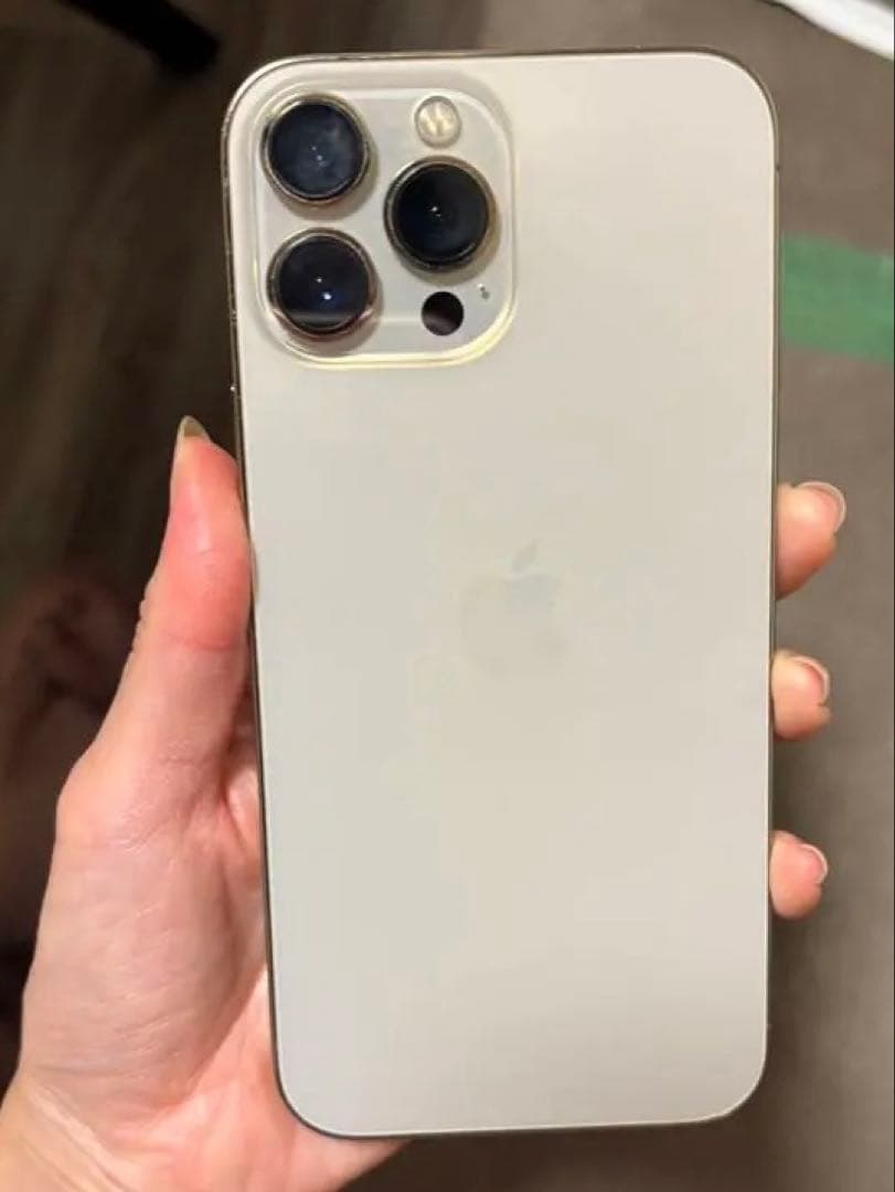 iPhone 13 Promax ゴールド 本体　simフリー　128GB