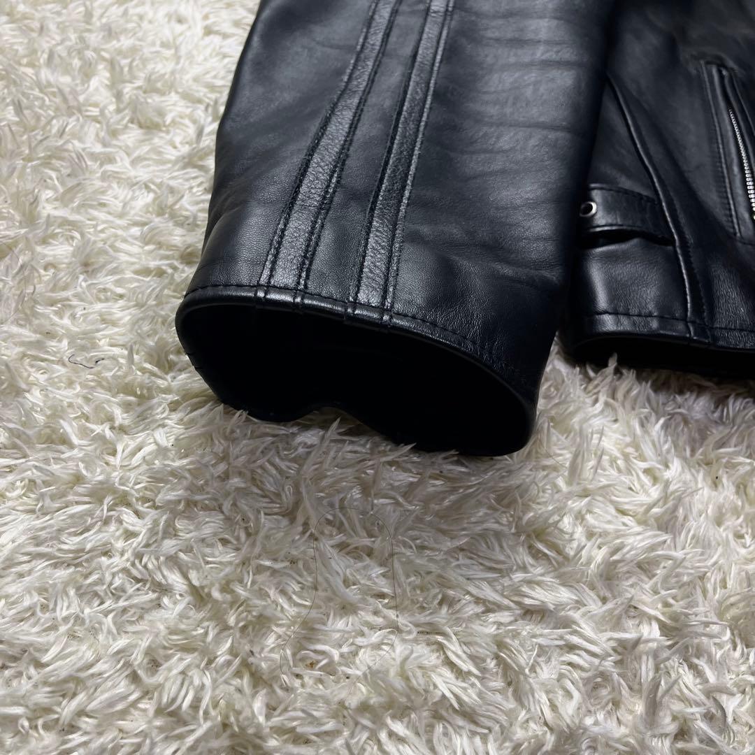 2XLサイズ/未使用級✨ショット シングルライダース クラシックレーサー 羊革