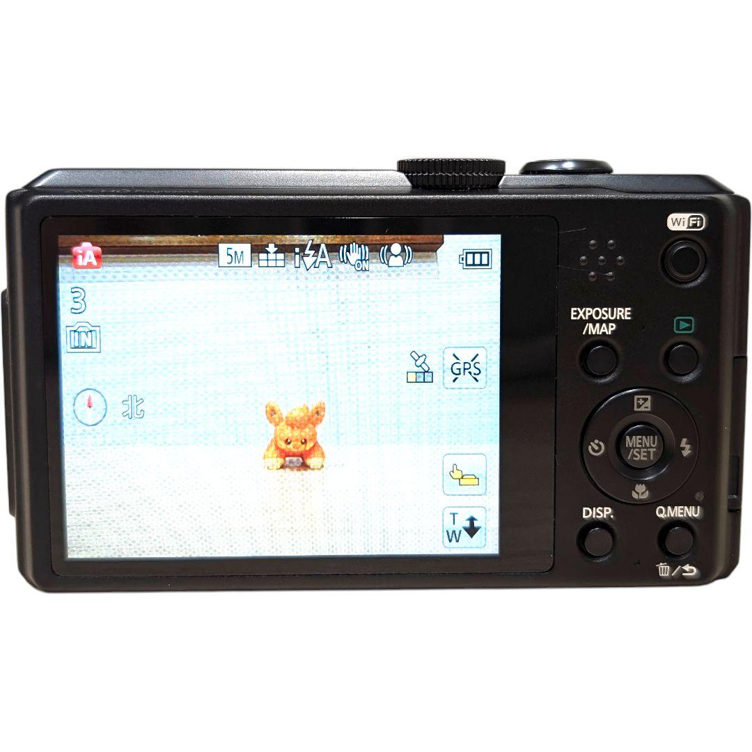 動作確認済 Panasonic DMC-TZ40 デジカメ ブラック Wi-Fi