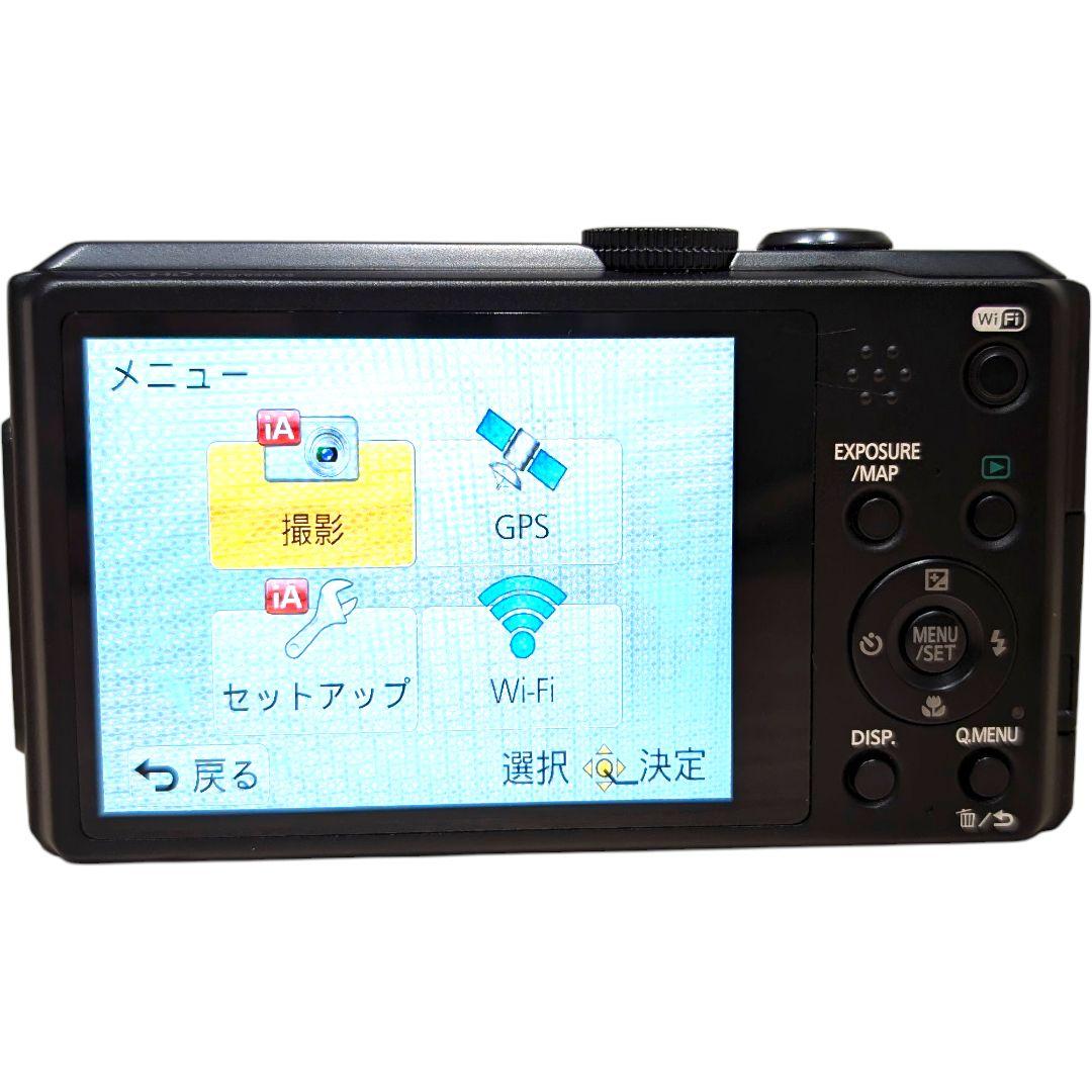動作確認済 Panasonic DMC-TZ40 デジカメ ブラック Wi-Fi