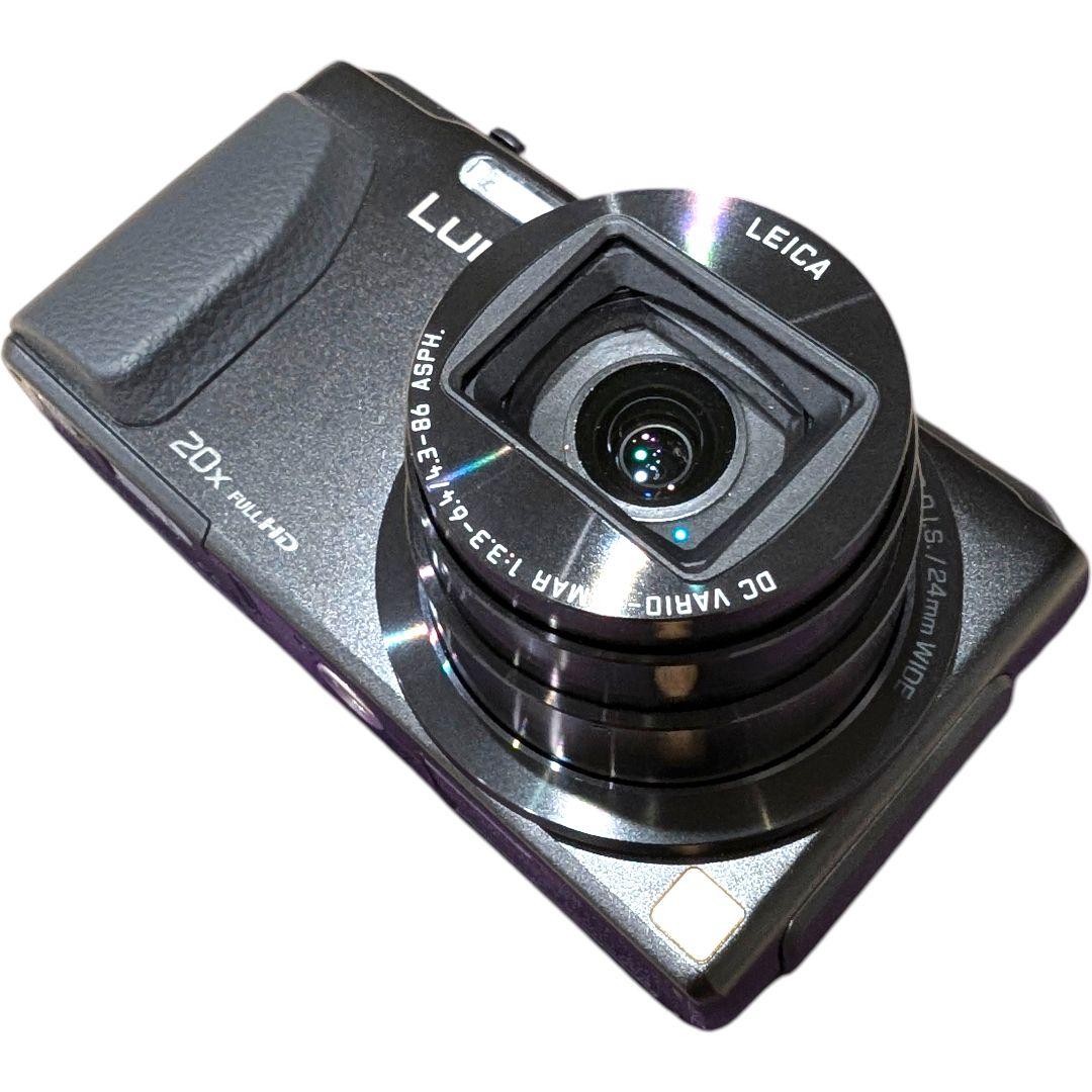 動作確認済 Panasonic DMC-TZ40 デジカメ ブラック Wi-Fi