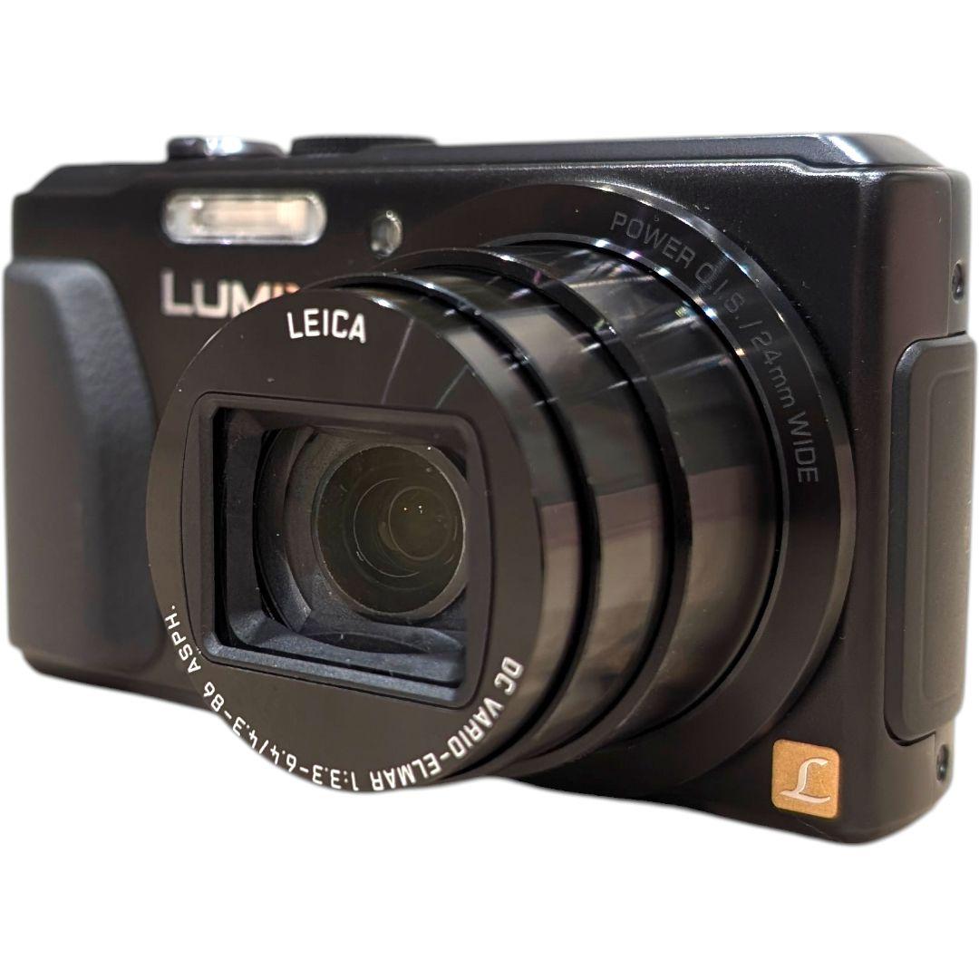 動作確認済 Panasonic DMC-TZ40 デジカメ ブラック Wi-Fi