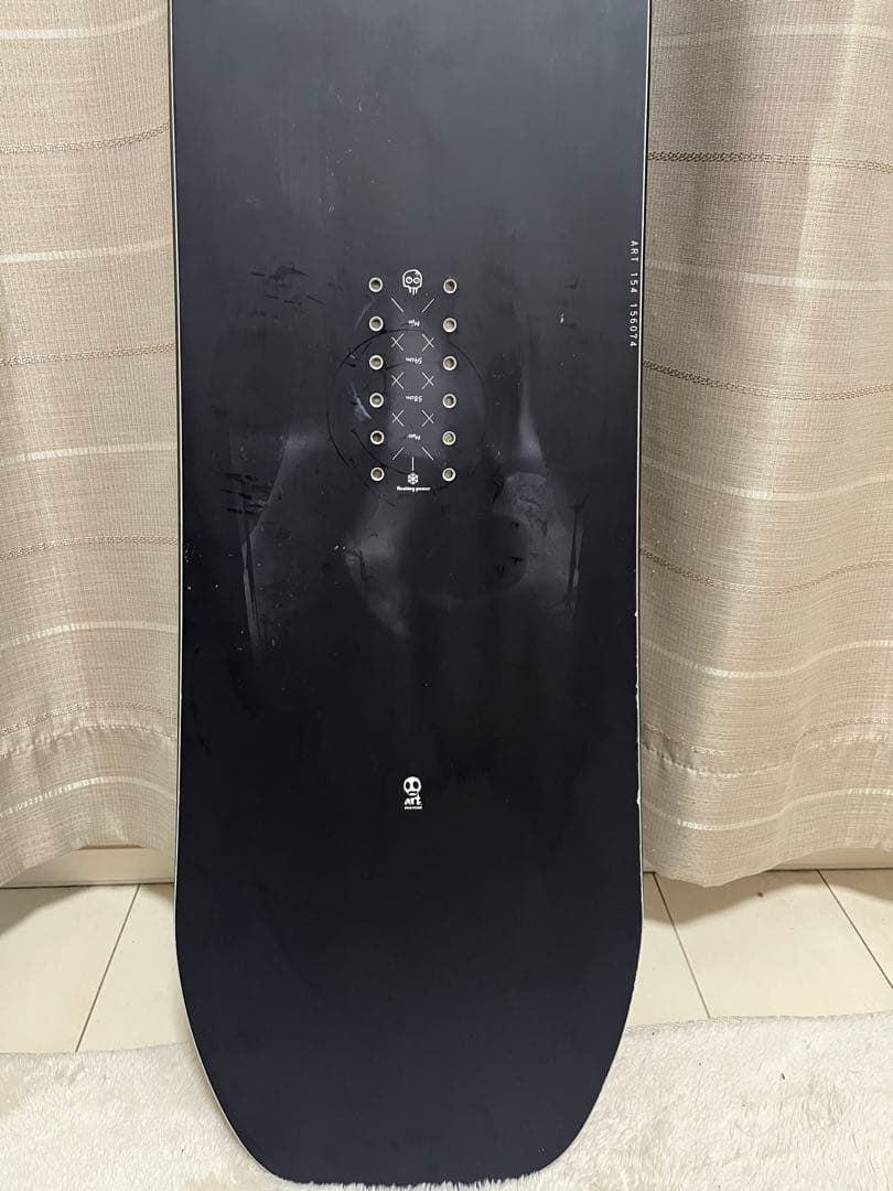 スノーボード november artiste 154