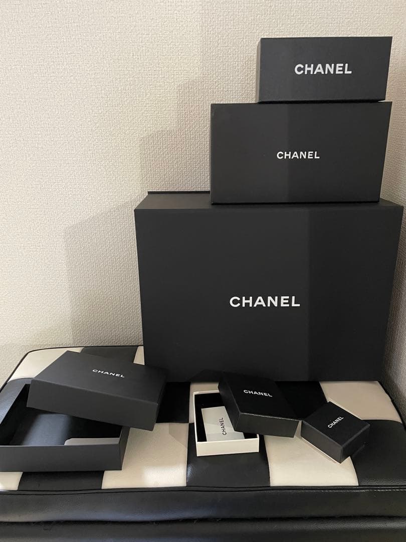 CHANEL シャネル　ギフトボックス マグネット　空箱　DIOR