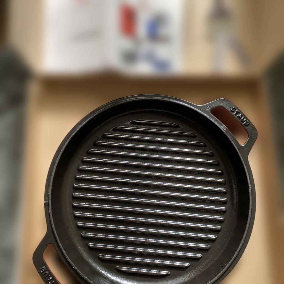 STAUB sukiyaki &グリルパン　チェリー