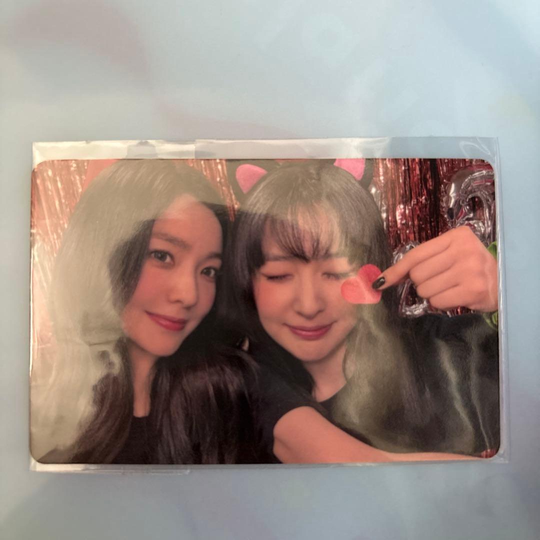 Irene & Seulgi サイン入りカード