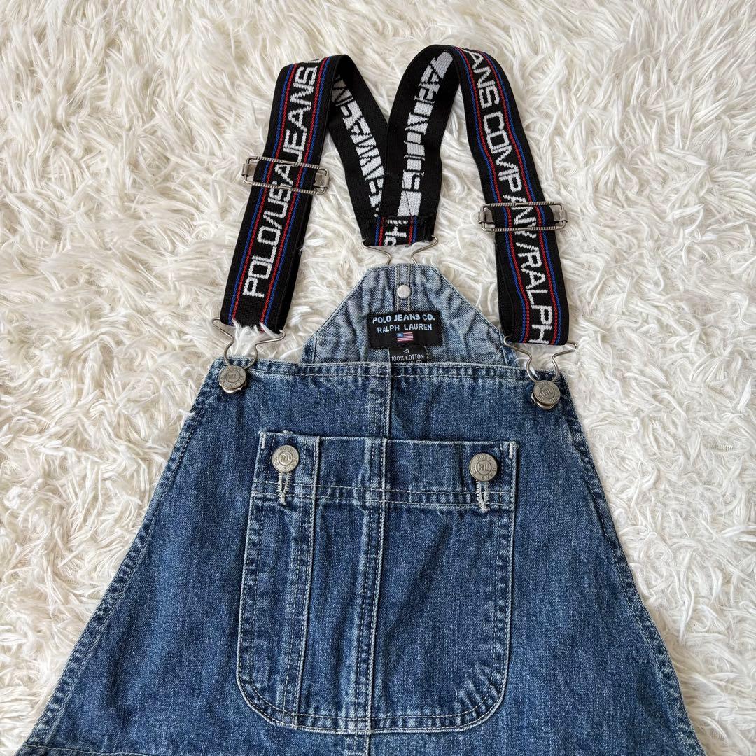 美品 90's Polo Jeans ポロジーンズ オーバーオール　メキシコ製
