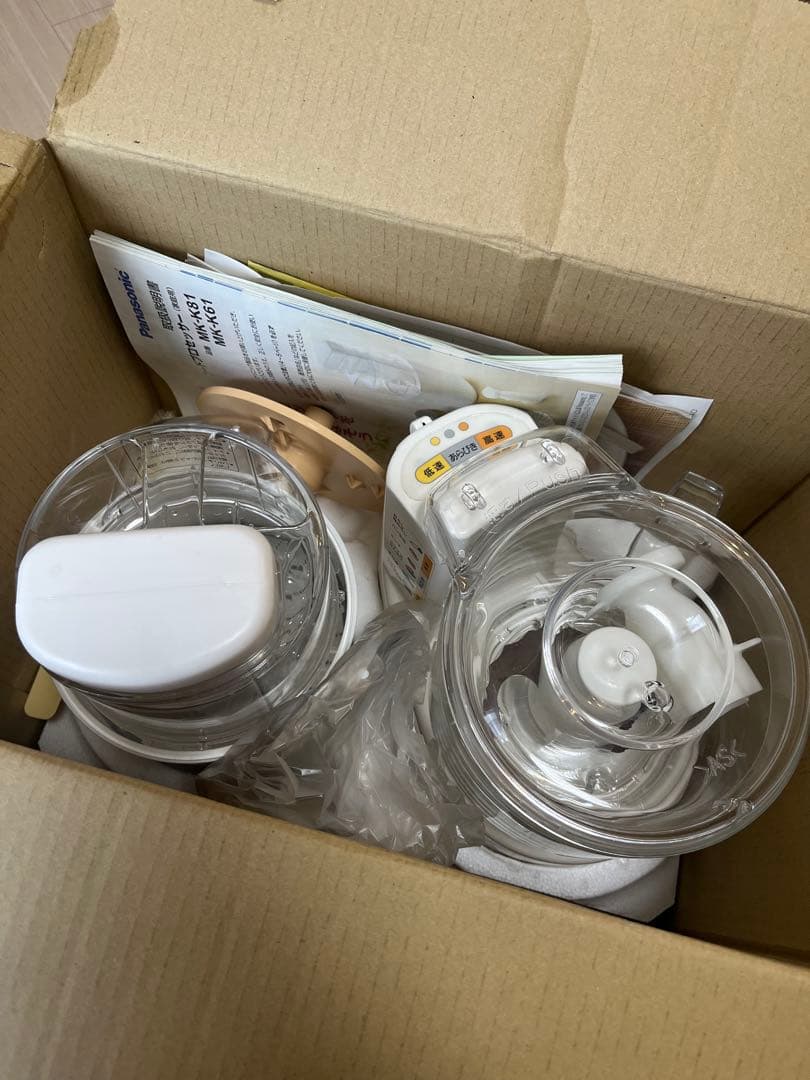 【tran】フードプロセッサー　Panasonic MK-K81-W