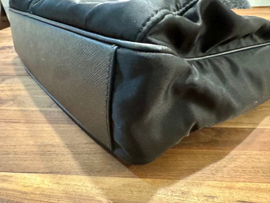 プラダPRADA 2VG860 トートバッグ ブラック リナイロン サフィアーノ