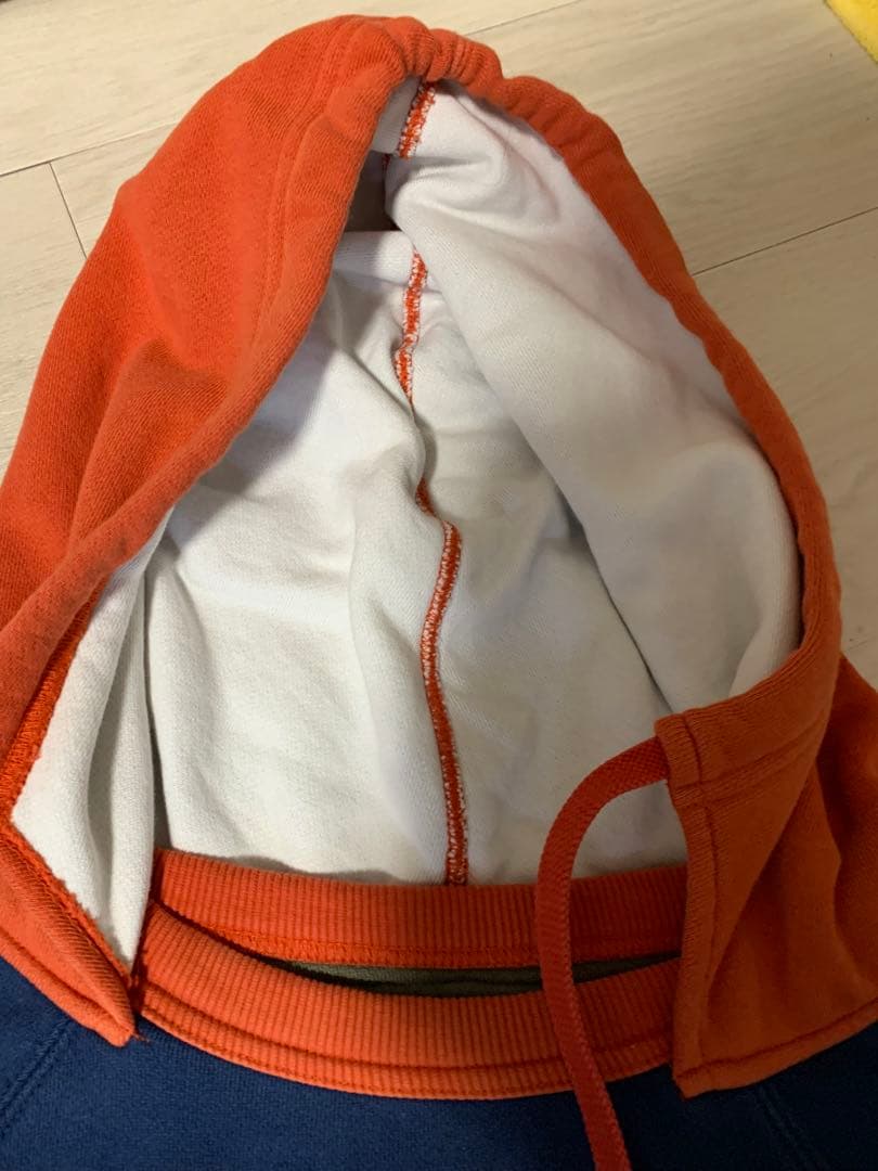 THREE FACE ダブルフェイス　後付けパーカー　L ウエアハウス