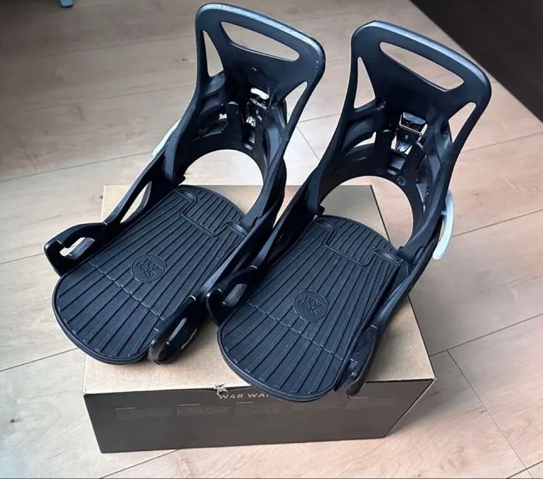 Burton Step On キッズ　ビンディング L ブラック