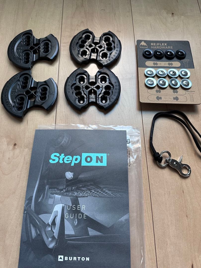 Burton Step On キッズ　ビンディング L ブラック