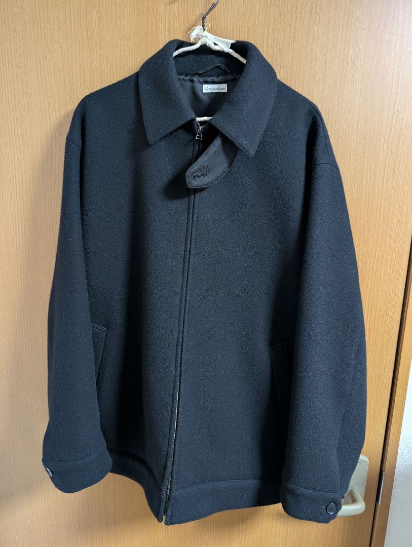 Steven Alan Super130's メルトンハリントンジャケット M
