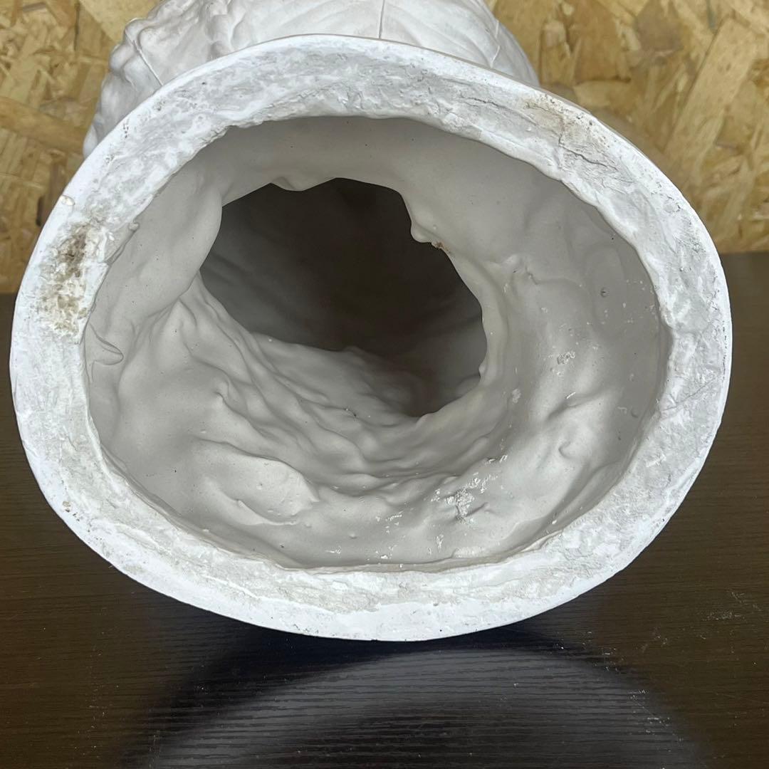 【匿名発送】石膏像 首像 美術 デッサン 彫刻 オブジェ 置物 インテリア