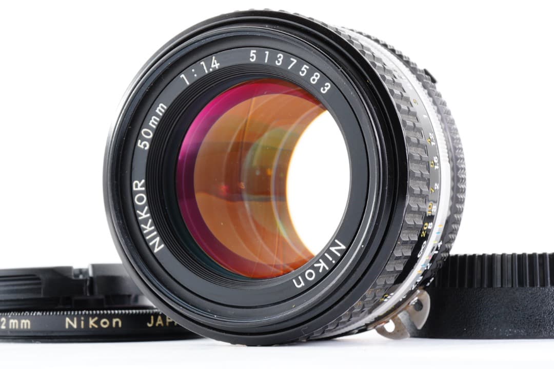【極美品】ニコン Ai-s Nikkor 50mm F1.4 大口径 583