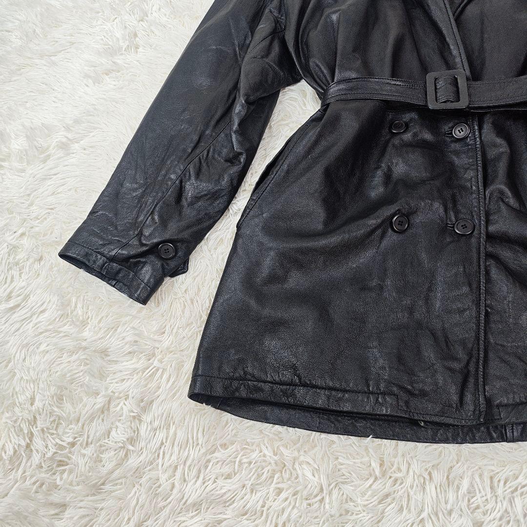 【高級！】イタリア製 GULLIT MEN　羊革コート 52 XL-XXL