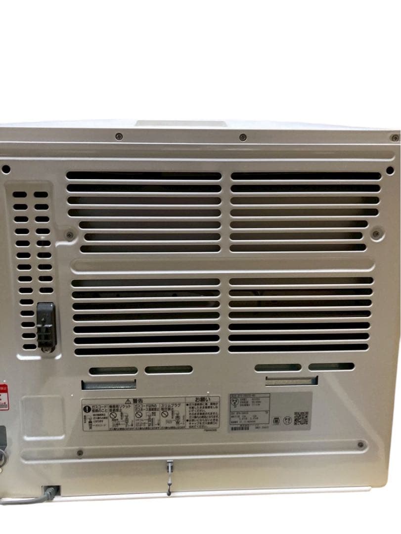 NORITZ ガスファンヒーター GFH-5803S-W ガスホース付き