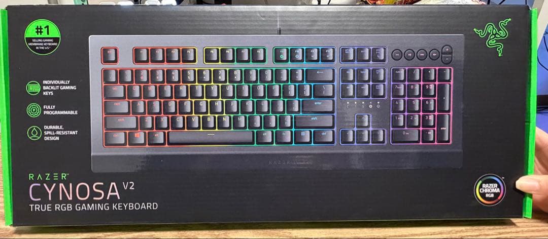 Razer Cynosa V2 RGB ゲーミングキーボード