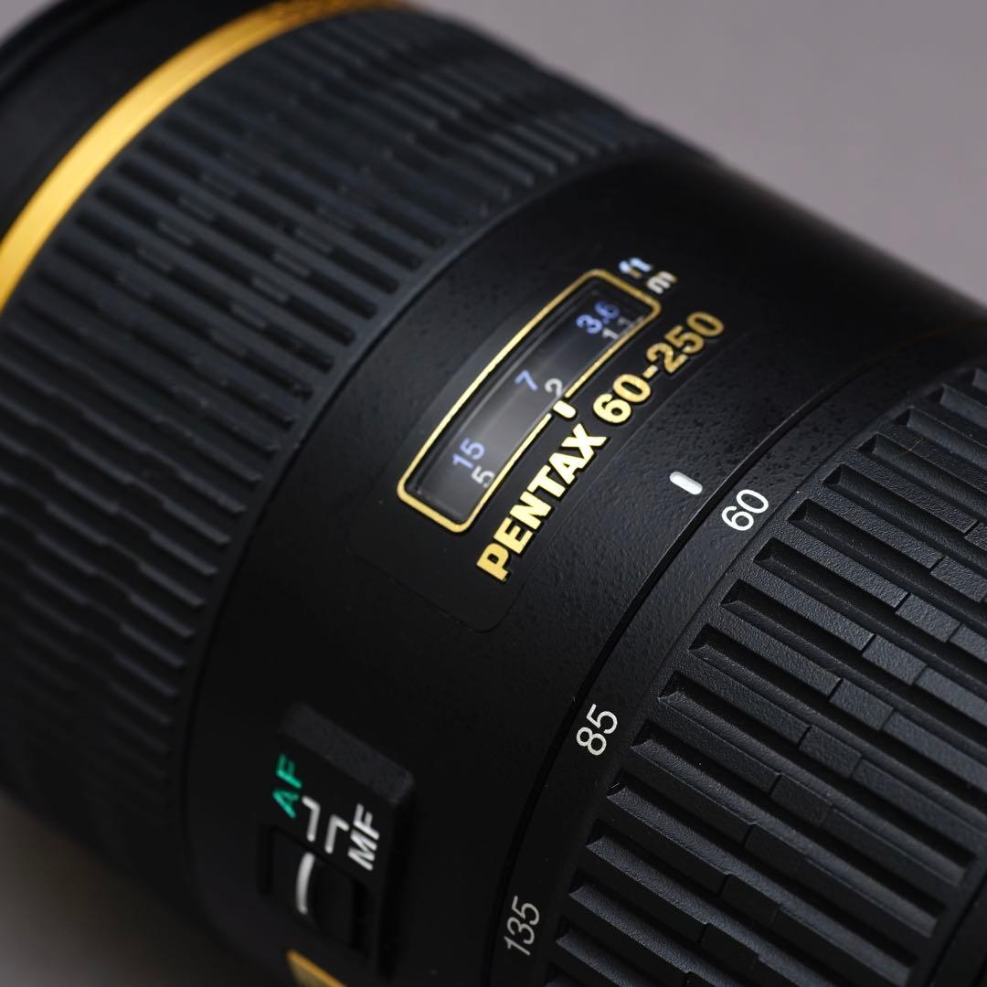 【訳あり】DA★ 60-250mmF4 望遠レンズ ズーム ペンタックス