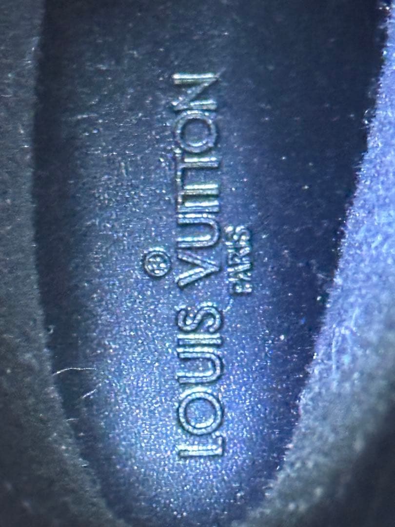 美品！Louis Vuitton ブラック ラバーブーツ　レインブーツ