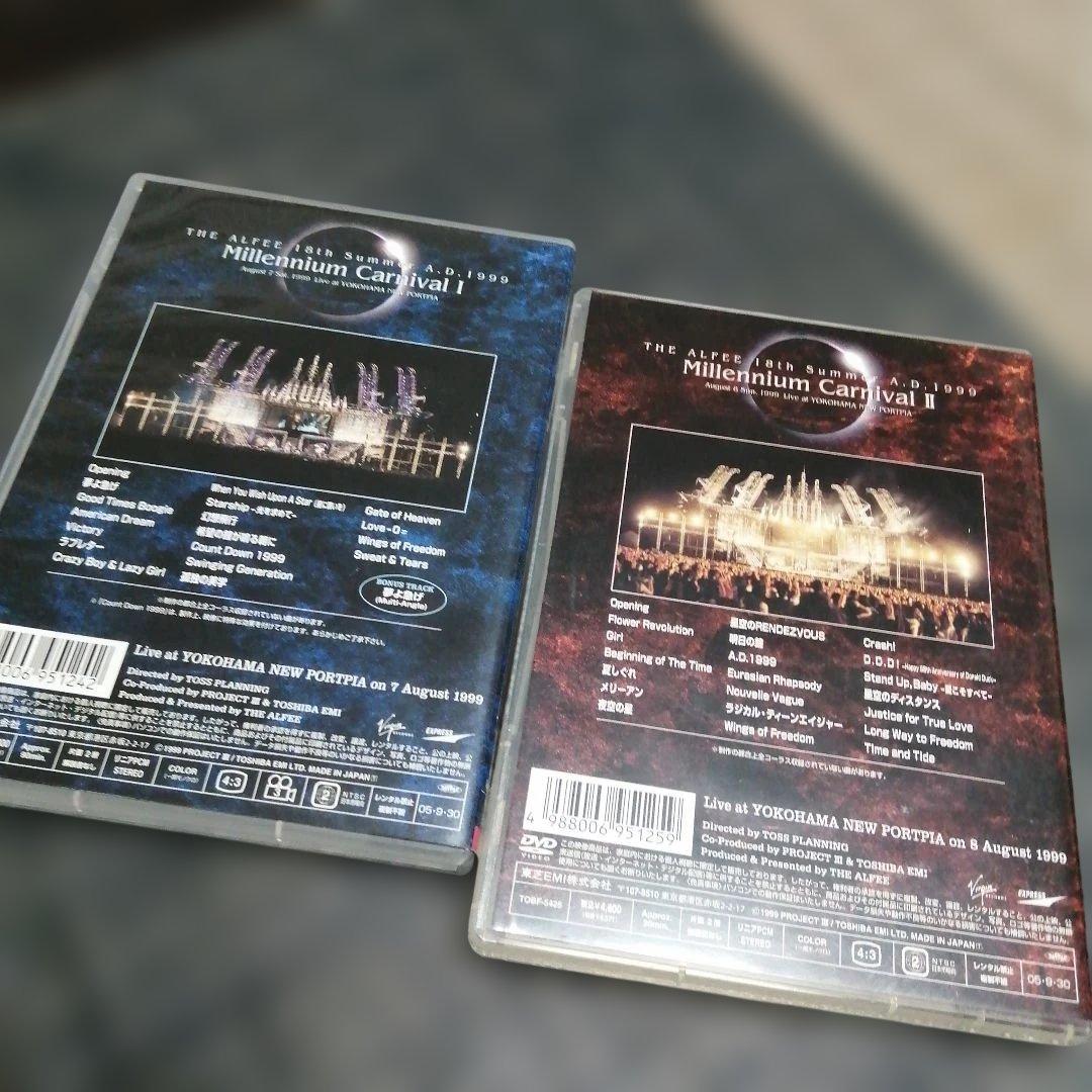 ミュージック THE ALFEE 1999 Millennium Carnival 1&2