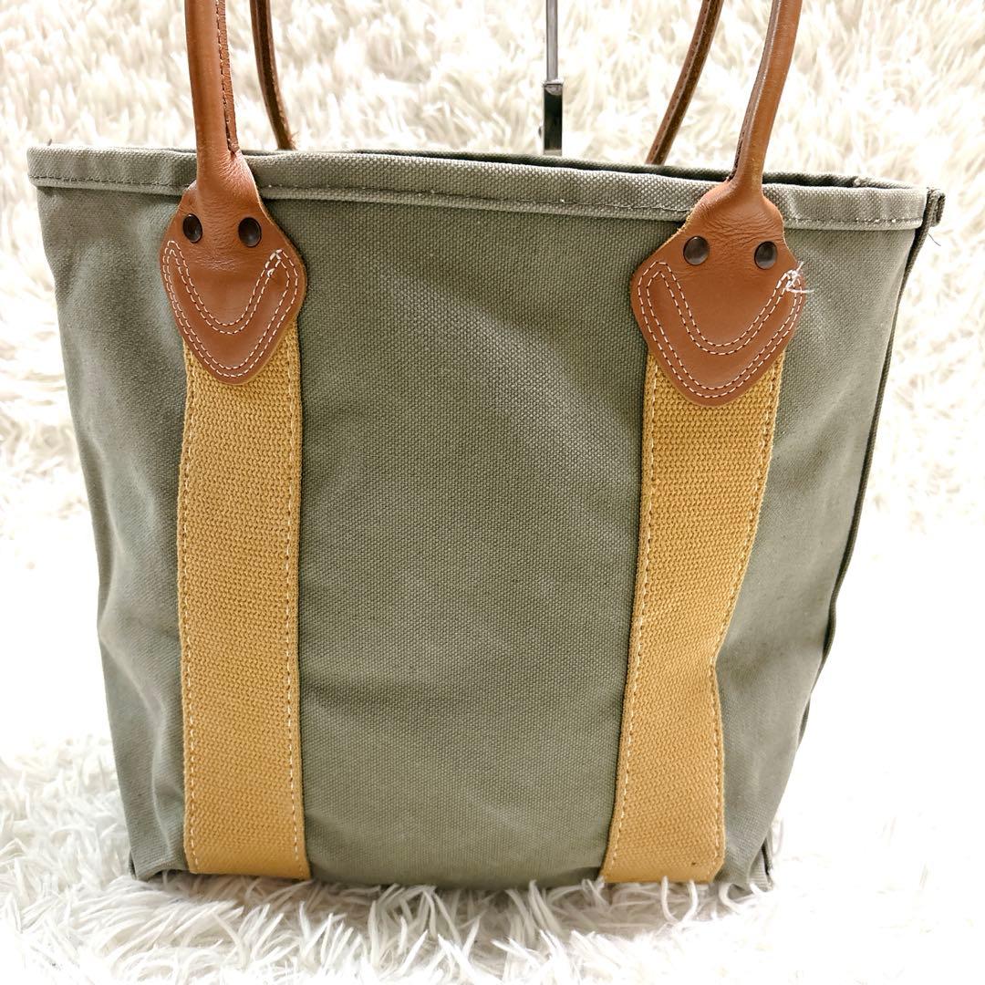 希少エルエルビーンクラシックレザーハンドルカタディンボートアンドトートミディアム