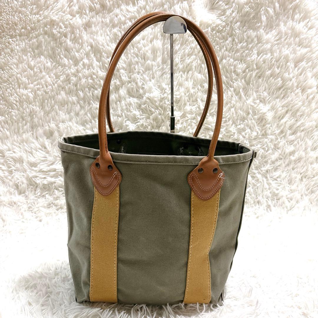 希少エルエルビーンクラシックレザーハンドルカタディンボートアンドトートミディアム