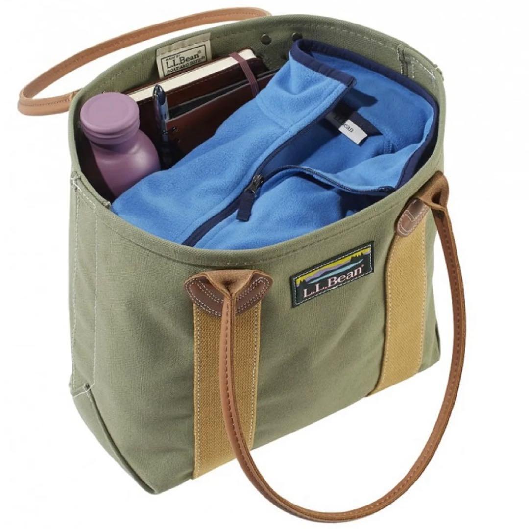 希少エルエルビーンクラシックレザーハンドルカタディンボートアンドトートミディアム